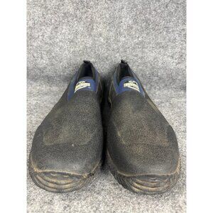 Lewis & Clark Shoes Mens Size 11 Blue Black Outdoors Water Slip On Rubber Sole